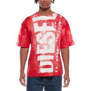 Diesel Mens T-Shirt, Red